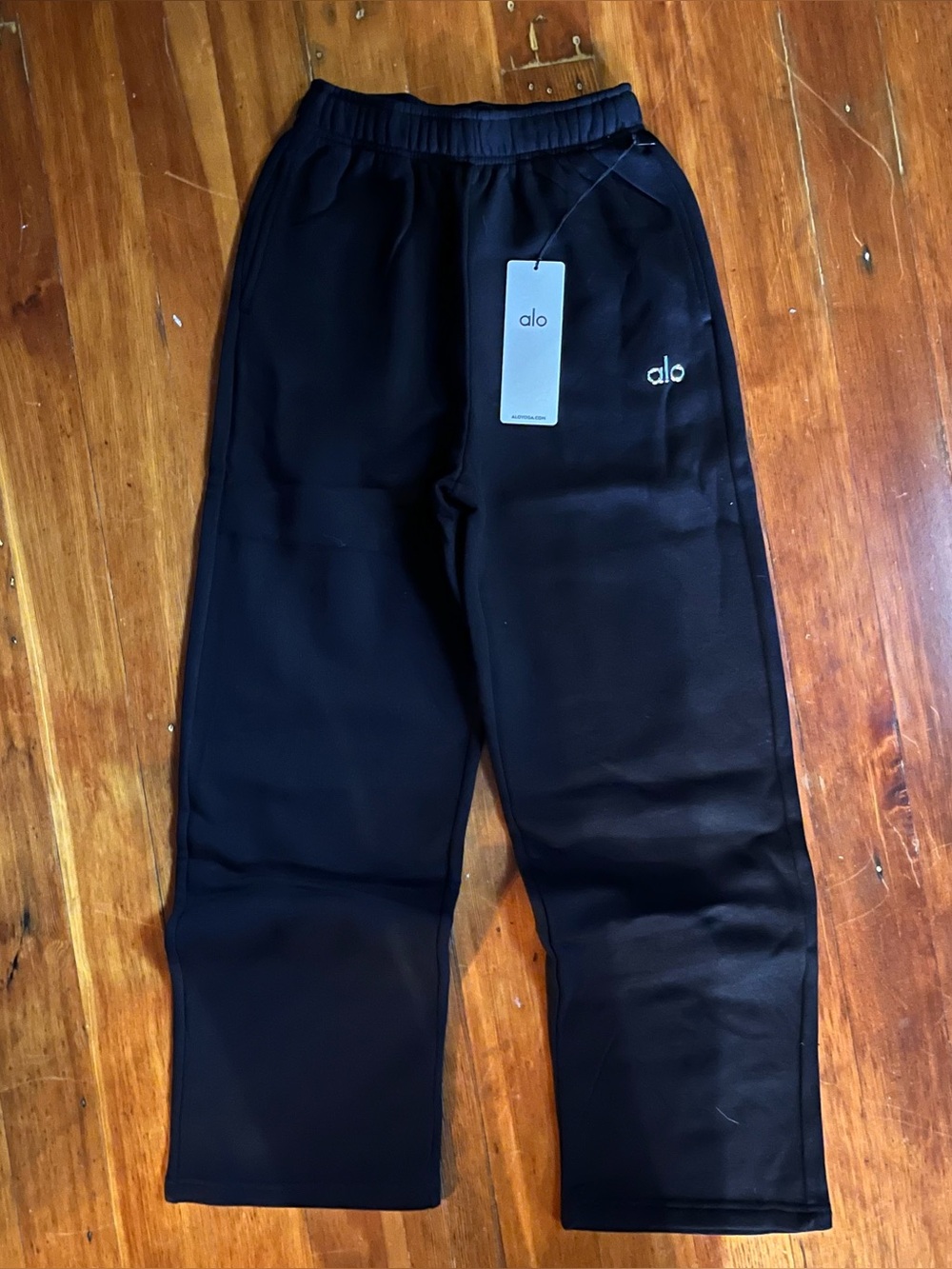 Alo Yoga Sweatpants Black X-Small - Picture 1 of 5